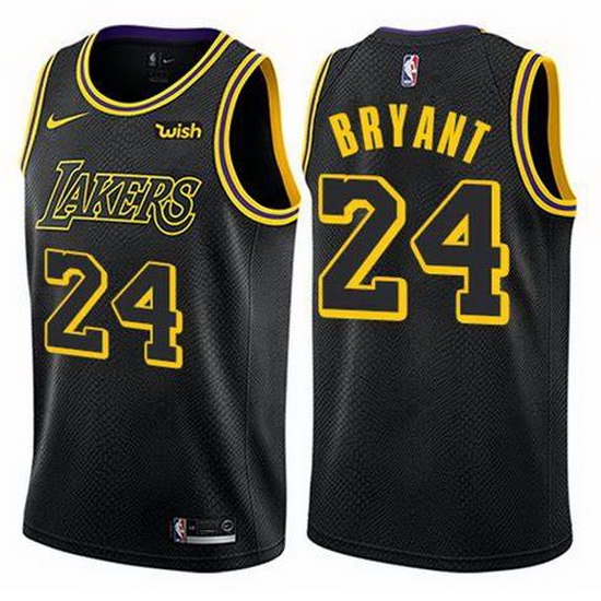 Men Lakers 24 Kobe Bryant Yellow Nike Icon Edition Swingman Sponsor Logo Jersey Men Lakers 24 Kobe Bryant Yellow Nike Icon Edition Swingman Sponsor Logo Jersey