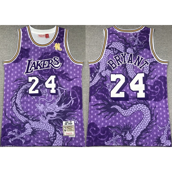 Men Los Angeles Lakers 24 Kobe Bryant Purple 1996 97 Throwback Basketball Jersey Men Los Angeles Lakers 24 Kobe Bryant Purple 1996 97 Throwback Basketball Jersey