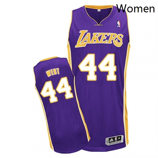 Womens Adidas Los Angeles Lakers 44 Jerry West Authentic Purple Road NBA Jersey Womens Adidas Los Angeles Lakers 44 Jerry West Authentic Purple Road NBA Jersey