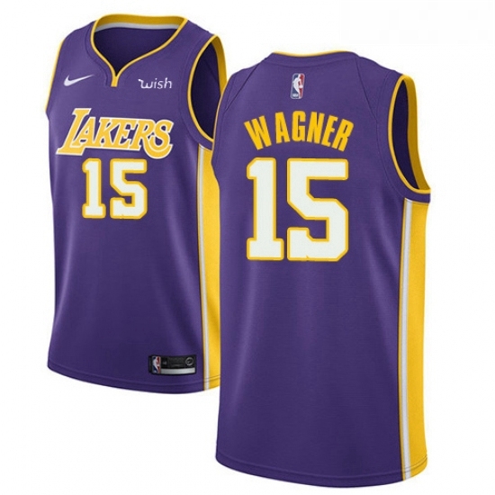 Womens Nike Los Angeles Lakers 15 Moritz Wagner Authentic Purple NBA Jersey Statement Edition Womens Nike Los Angeles Lakers 15 Moritz Wagner Authentic Purple NBA Jersey Statement Edition