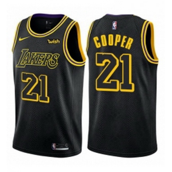 Womens Nike Los Angeles Lakers 21 Michael Cooper Swingman Black NBA Jersey City Edition Womens Nike Los Angeles Lakers 21 Michael Cooper Swingman Black NBA Jersey City Edition