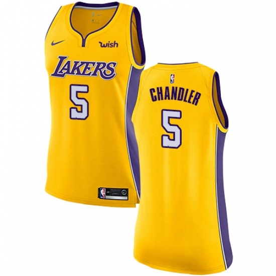 Womens Nike Los Angeles Lakers 5 Tyson Chandler Swingman Gold NBA Jersey Icon Edition Womens Nike Los Angeles Lakers 5 Tyson Chandler Swingman Gold NBA Jersey Icon Edition