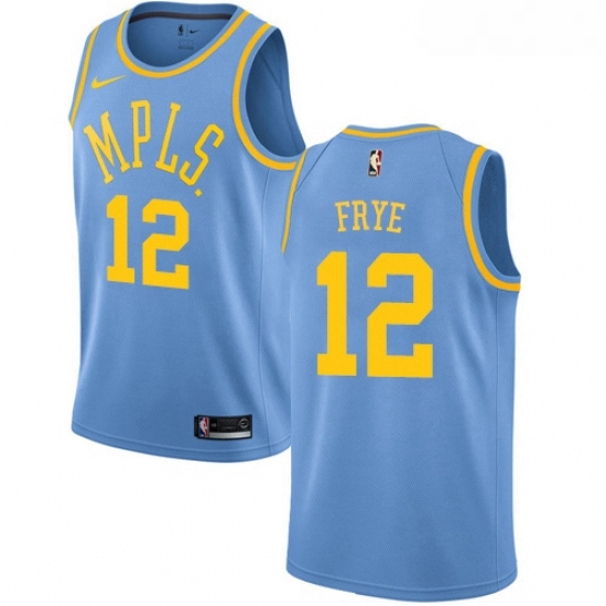 Youth Nike Los Angeles Lakers 12 Channing Frye Swingman Blue Hardwood Classics NBA Jersey Youth Nike Los Angeles Lakers 12 Channing Frye Swingman Blue Hardwood Classics NBA Jersey