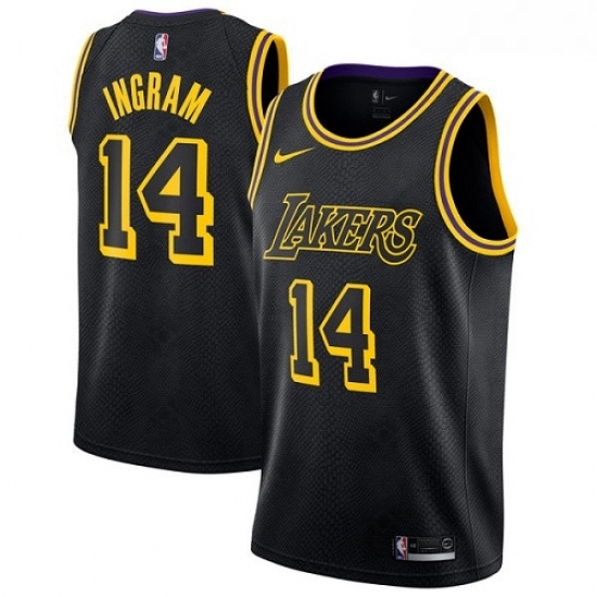 Youth Nike Los Angeles Lakers 14 Brandon Ingram Swingman Black NBA Jersey City Edition Youth Nike Los Angeles Lakers 14 Brandon Ingram Swingman Black NBA Jersey City Edition