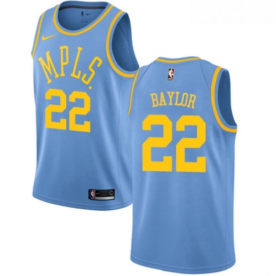 Youth Nike Los Angeles Lakers 22 Elgin Baylor Swingman Blue Hardwood Classics NBA Jersey Youth Nike Los Angeles Lakers 22 Elgin Baylor Swingman Blue Hardwood Classics NBA Jersey