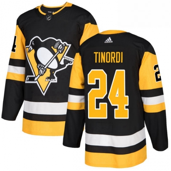 Mens Adidas Pittsburgh Penguins 24 Jarred Tinordi Authentic Black Home NHL Jersey Mens Adidas Pittsburgh Penguins 24 Jarred Tinordi Authentic Black Home NHL Jersey