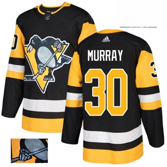 Mens Adidas Pittsburgh Penguins 30 Matt Murray Authentic Black Fashion Gold NHL Jersey Mens Adidas Pittsburgh Penguins 30 Matt Murray Authentic Black Fashion Gold NHL Jersey