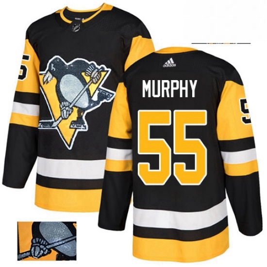 Mens Adidas Pittsburgh Penguins 55 Larry Murphy Authentic Black Fashion Gold NHL Jersey Mens Adidas Pittsburgh Penguins 55 Larry Murphy Authentic Black Fashion Gold NHL Jersey