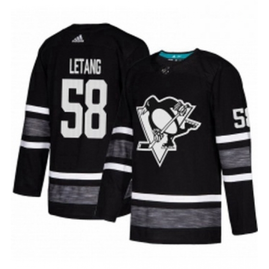 Mens Adidas Pittsburgh Penguins 58 Kris Letang Black 2019 All Star Game Parley Authentic Stitched NHL Jersey Mens Adidas Pittsburgh Penguins 58 Kris Letang Black 2019 All Star Game Parley Authentic Stitched NHL Jersey