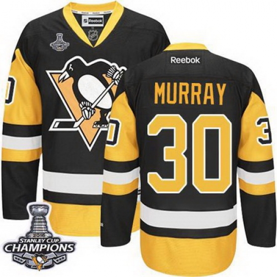 Penguins #30 Matt Murray Black Alternate 2017 Stanley Cup Final Patch Stitched NHL Jersey Penguins #30 Matt Murray Black Alternate 2017 Stanley Cup Final Patch Stitched NHL Jersey