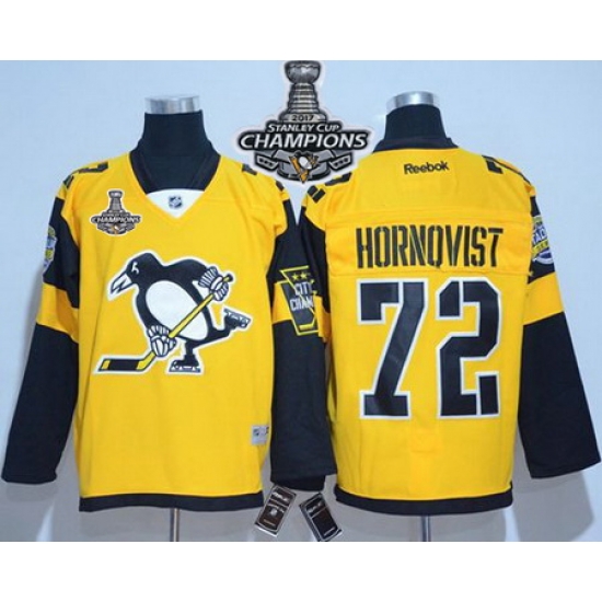 Penguins #72 Patric Hornqvist Gold 2017 Stadium Series Stanley Cup Finals Champions Stitched NHL Jersey Penguins #72 Patric Hornqvist Gold 2017 Stadium Series Stanley Cup Finals Champions Stitched NHL Jersey