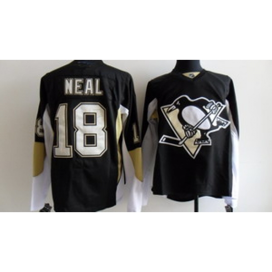 Pittsburgh Penguins 18 James Neal Black Hockey Jersey Pittsburgh Penguins 18 James Neal Black Hockey Jersey