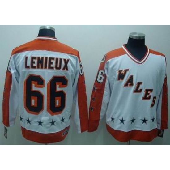 Pittsburgh Penguins #66 Marion Lemieux white WALES all star CCM Jerseys Pittsburgh Penguins #66 Marion Lemieux white WALES all star CCM Jerseys