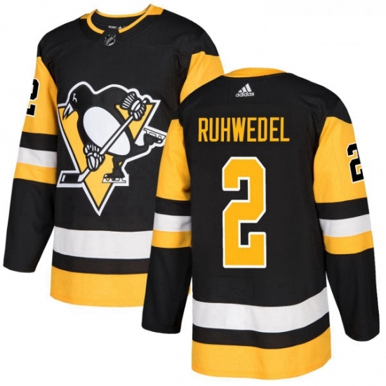 Youth Adidas Pittsburgh Penguins 2 Chad Ruhwedel Authentic Black Home NHL Jersey Youth Adidas Pittsburgh Penguins 2 Chad Ruhwedel Authentic Black Home NHL Jersey