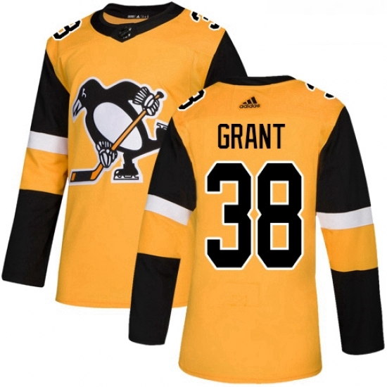 Youth Adidas Pittsburgh Penguins 38 Derek Grant Authentic Gold Alternate NHL Jersey Youth Adidas Pittsburgh Penguins 38 Derek Grant Authentic Gold Alternate NHL Jersey