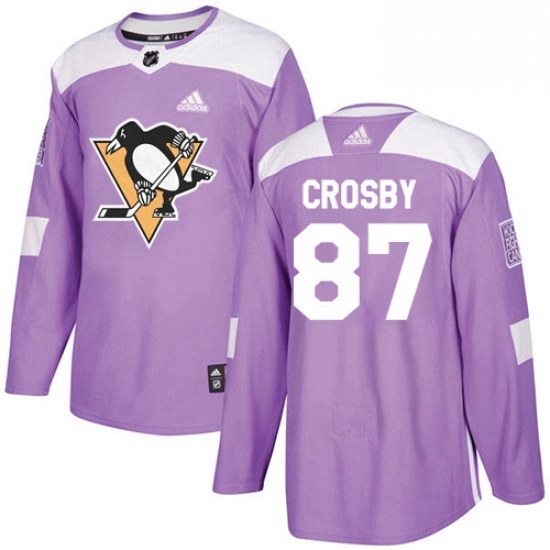 Youth Adidas Pittsburgh Penguins 87 Sidney Crosby Authentic Purple Fights Cancer Practice NHL Jersey Youth Adidas Pittsburgh Penguins 87 Sidney Crosby Authentic Purple Fights Cancer Practice NHL Jersey