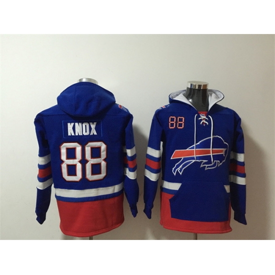 Men Buffalo Bills 88 Dawson Knox Royal Ageless Must Have Lace Up Pullover Hoodie Men Buffalo Bills 88 Dawson Knox Royal Ageless Must Have Lace Up Pullover Hoodie