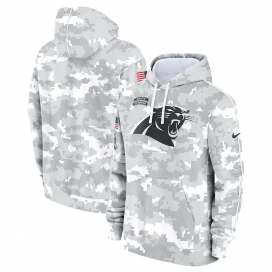 Men Carolina Panthers 2024 Arctic Camo Salute To Service Club Fleece Pullover Stitched Hoodie Men Carolina Panthers 2024 Arctic Camo Salute To Service Club Fleece Pullover Stitched Hoodie