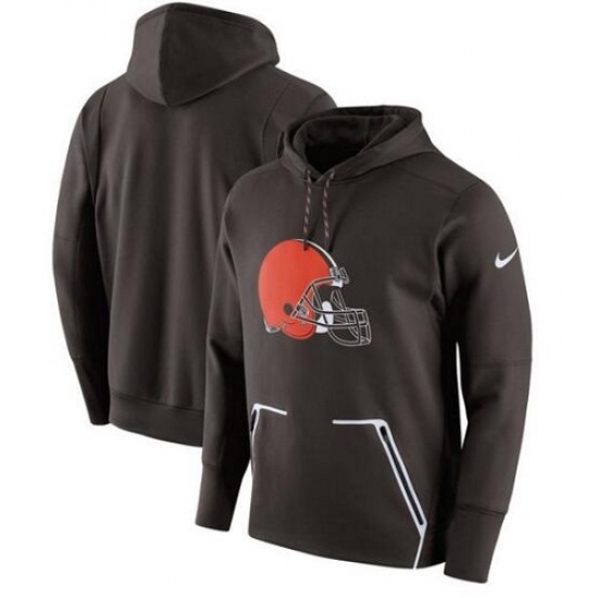 NFL Cleveland Browns Nike Champ Drive Vapor Speed Pullover Hoodie Brown NFL Cleveland Browns Nike Champ Drive Vapor Speed Pullover Hoodie Brown