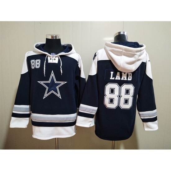 NFL Men Dallas Cowboys 88 CeeDee Lamb Stitched Hoodie NFL Men Dallas Cowboys 88 CeeDee Lamb Stitched Hoodie