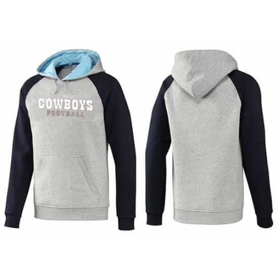 NFL Mens Nike Dallas Cowboys English Version Pullover Hoodie GreyBlue NFL Mens Nike Dallas Cowboys English Version Pullover Hoodie GreyBlue