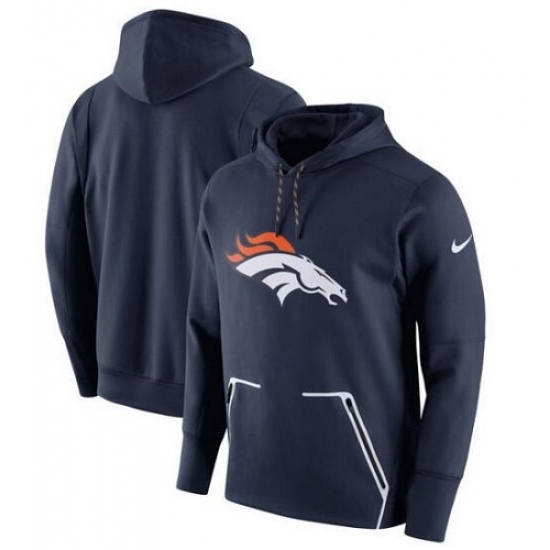 NFL Denver Broncos Nike Champ Drive Vapor Speed Pullover Hoodie Navy NFL Denver Broncos Nike Champ Drive Vapor Speed Pullover Hoodie Navy