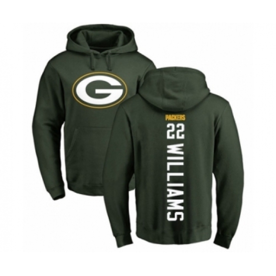 Football Green Bay Packers 22 Dexter Williams Green Backer Hoodie Football Green Bay Packers 22 Dexter Williams Green Backer Hoodie