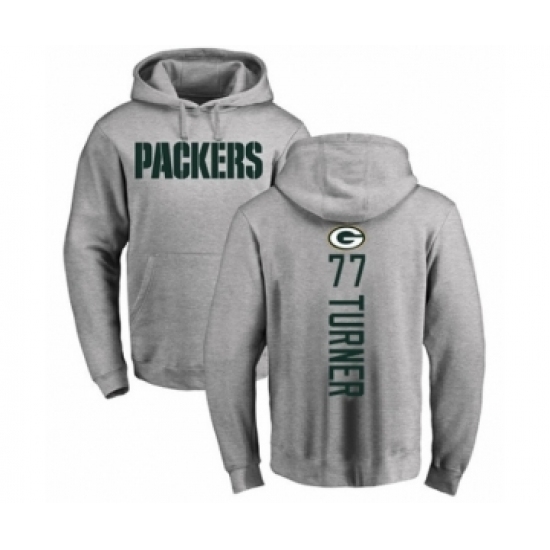 Football Green Bay Packers 77 Billy Turner Ash Backer Hoodie Football Green Bay Packers 77 Billy Turner Ash Backer Hoodie