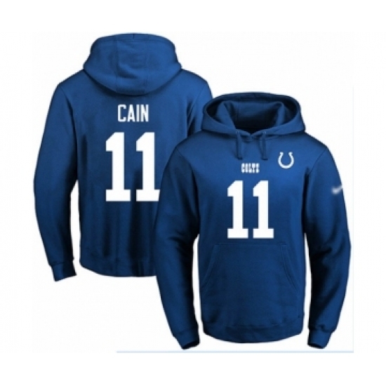 Football Mens Indianapolis Colts 11 Deon Cain Royal Blue Name Number Pullover Hoodie Football Mens Indianapolis Colts 11 Deon Cain Royal Blue Name Number Pullover Hoodie