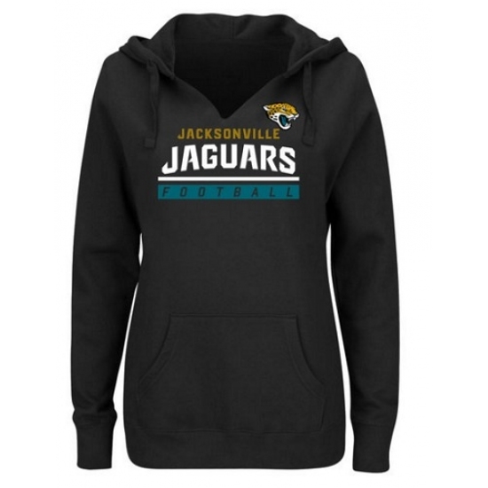 NFL Jacksonville Jaguars Majestic Womens Self Determination Pullover Hoodie Black NFL Jacksonville Jaguars Majestic Womens Self Determination Pullover Hoodie Black