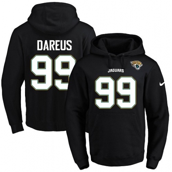 NFL Mens Nike Jacksonville Jaguars 99 Marcell Dareus Black Name Number Pullover Hoodie NFL Mens Nike Jacksonville Jaguars 99 Marcell Dareus Black Name Number Pullover Hoodie