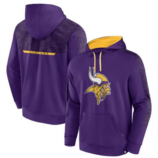 Men Minnesota Vikings Purple Defender Evo Pullover Hoodie Men Minnesota Vikings Purple Defender Evo Pullover Hoodie