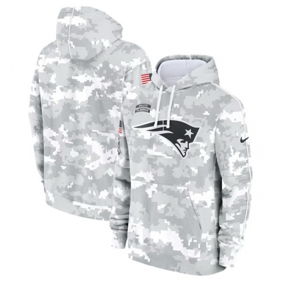 Men New England Patriots 2024 Arctic Camo Salute To Service Club Fleece Pullover Stitched Hoodie Men New England Patriots 2024 Arctic Camo Salute To Service Club Fleece Pullover Stitched Hoodie