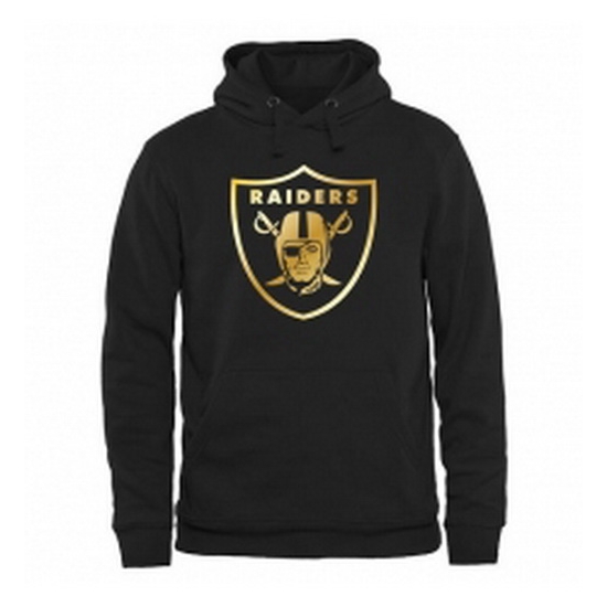 NFL Mens Oakland Raiders Pro Line Black Gold Collection Pullover Hoodie NFL Mens Oakland Raiders Pro Line Black Gold Collection Pullover Hoodie