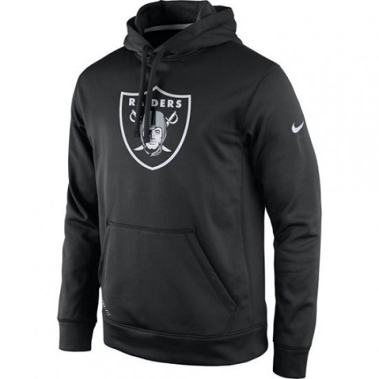 NFL Oakland Raiders Nike Practice Performance Pullover Hoodie Black NFL Oakland Raiders Nike Practice Performance Pullover Hoodie Black