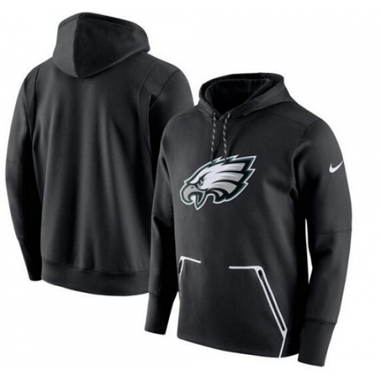 NFL Philadelphia Eagles Nike Champ Drive Vapor Speed Pullover Hoodie Black NFL Philadelphia Eagles Nike Champ Drive Vapor Speed Pullover Hoodie Black