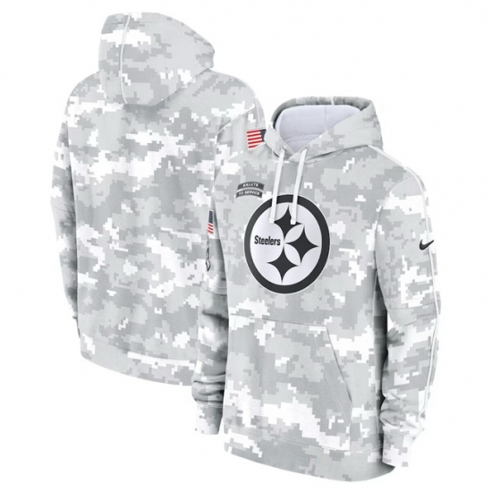 Men Pittsburgh Steelers 2024 Arctic Camo Salute To Service Club Fleece Pullover Stitched Hoodie Men Pittsburgh Steelers 2024 Arctic Camo Salute To Service Club Fleece Pullover Stitched Hoodie