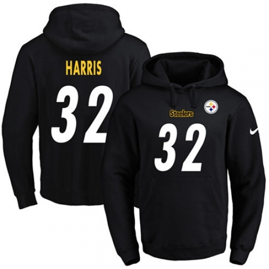 NFL Mens Nike Pittsburgh Steelers 32 Franco Harris Black Name Number Pullover Hoodie NFL Mens Nike Pittsburgh Steelers 32 Franco Harris Black Name Number Pullover Hoodie