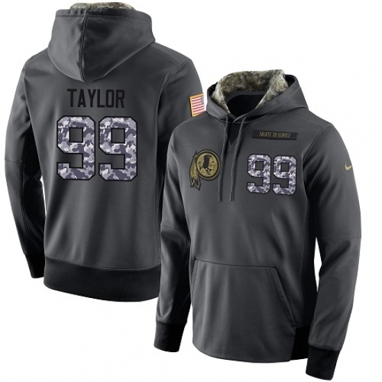 NFL Nike Washington Redskins 99 Phil Taylor Stitched Black Anthracite Salute to Service Player Performance Hoodie NFL Nike Washington Redskins 99 Phil Taylor Stitched Black Anthracite Salute to Service Player Performance Hoodie