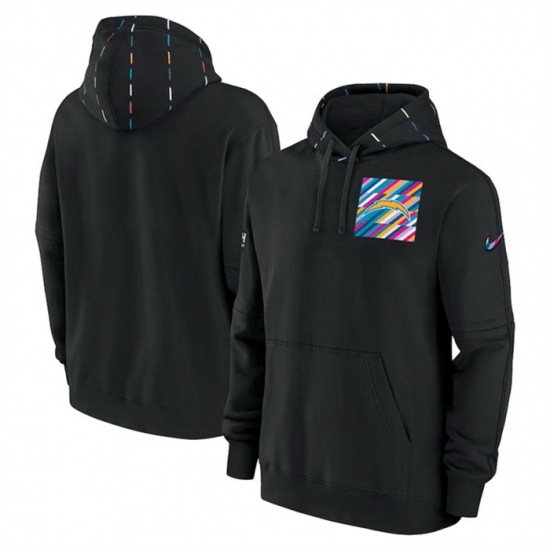 Men Los Angeles Chargers Black 2023 Crucial Catch Club Pullover Hoodie Men Los Angeles Chargers Black 2023 Crucial Catch Club Pullover Hoodie