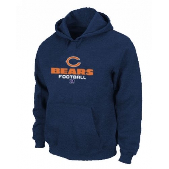 NFL Mens Nike Chicago Bears Critical Victory Pullover Hoodie Blue NFL Mens Nike Chicago Bears Critical Victory Pullover Hoodie Blue