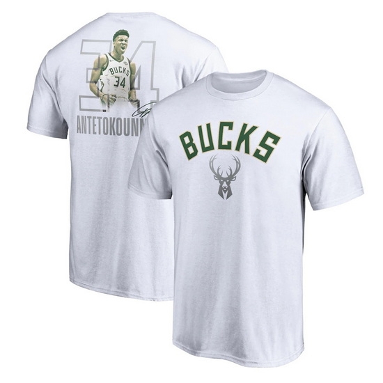 Milwaukee Bucks Men T Shirt 043 Milwaukee Bucks Men T Shirt 043