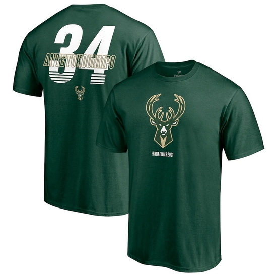 Milwaukee Bucks Men T Shirt 046 Milwaukee Bucks Men T Shirt 046