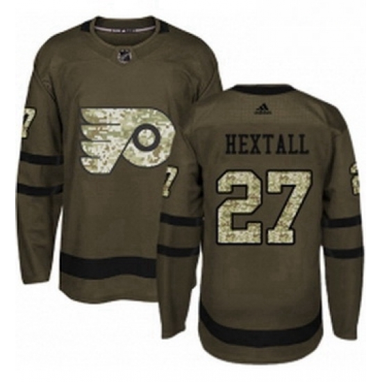 Mens Adidas Philadelphia Flyers 27 Ron Hextall Authentic Green Salute to Service NHL Jersey Mens Adidas Philadelphia Flyers 27 Ron Hextall Authentic Green Salute to Service NHL Jersey