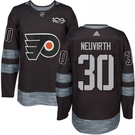 Mens Adidas Philadelphia Flyers 30 Michal Neuvirth Premier Black 1917 2017 100th Anniversary NHL Jersey Mens Adidas Philadelphia Flyers 30 Michal Neuvirth Premier Black 1917 2017 100th Anniversary NHL Jersey