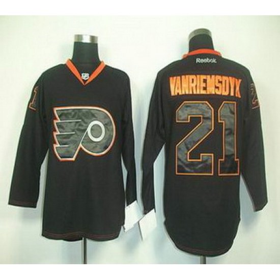 Philadelphia Flyers #21 James van Riemsdyk black jersey Philadelphia Flyers #21 James van Riemsdyk black jersey