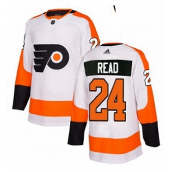 Womens Adidas Philadelphia Flyers 24 Matt Read Authentic White Away NHL Jersey Womens Adidas Philadelphia Flyers 24 Matt Read Authentic White Away NHL Jersey