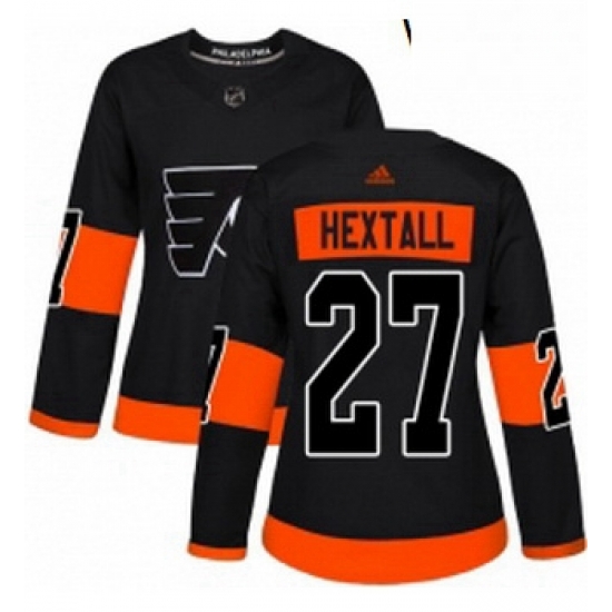 Womens Adidas Philadelphia Flyers 27 Ron Hextall Premier Black Alternate NHL Jersey Womens Adidas Philadelphia Flyers 27 Ron Hextall Premier Black Alternate NHL Jersey