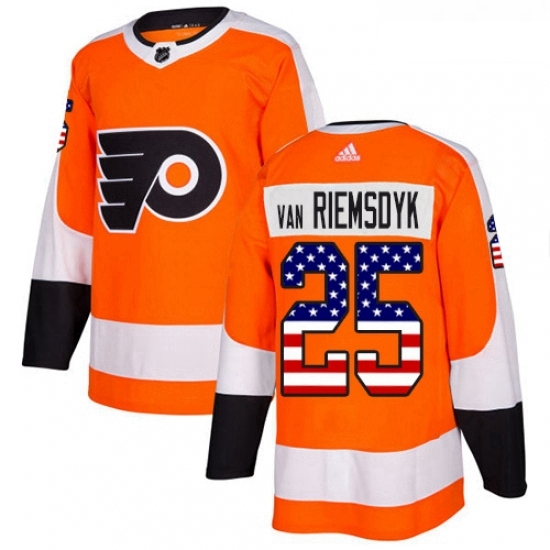 Youth Adidas Philadelphia Flyers 25 James Van Riemsdyk Authentic Orange USA Flag Fashion NHL Jersey Youth Adidas Philadelphia Flyers 25 James Van Riemsdyk Authentic Orange USA Flag Fashion NHL Jersey