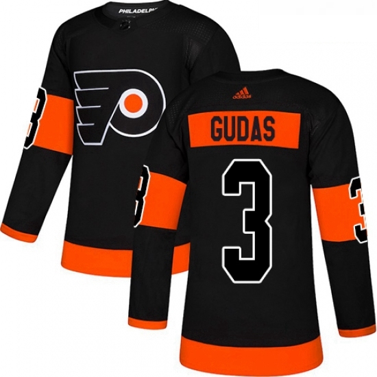 Youth Adidas Philadelphia Flyers 3 Radko Gudas Premier Black Alternate NHL Jersey Youth Adidas Philadelphia Flyers 3 Radko Gudas Premier Black Alternate NHL Jersey